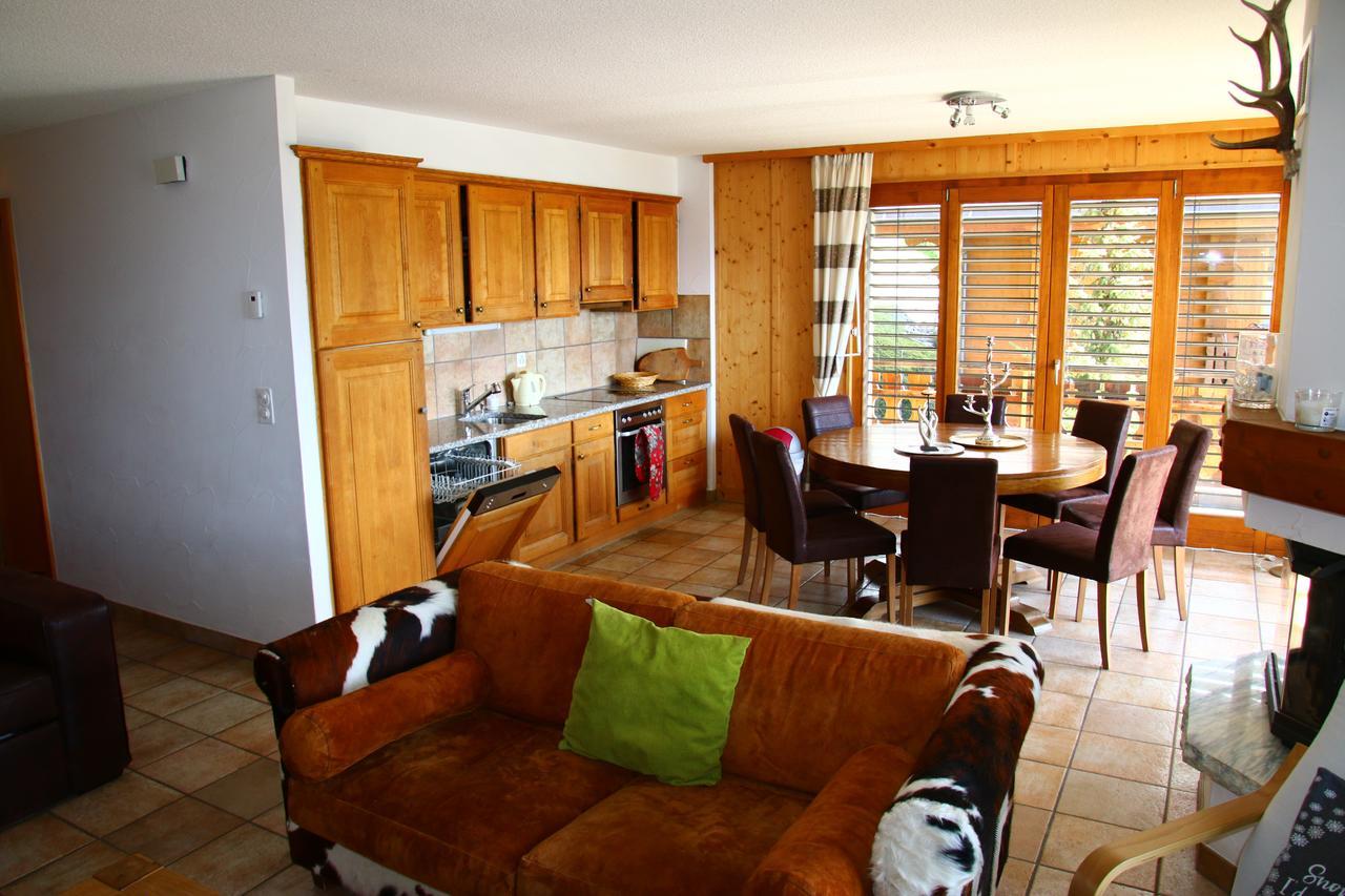 Balcons Du Soleil Y2 211 - Quiet Apartment 6 Pers Veysonnaz Exterior foto